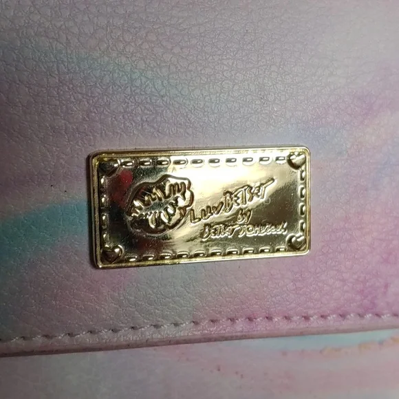 Betsey Johnson Luv Betsey Marble Mini Crossbody Hand Bag - Picture 4 of 16